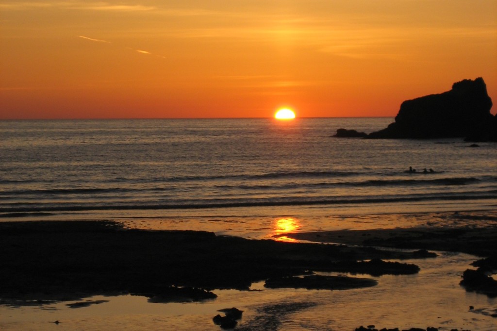 trevone sunset